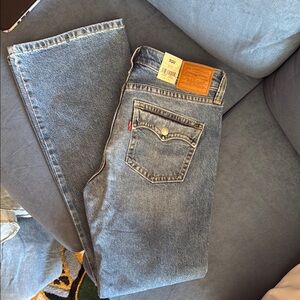 Levi's Blue Noughties Bootcut Jeans 30